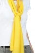 Cashmere & Silk accessories scarves mufflers scarva cyber yellow 170x25cm